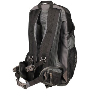 Backpack, "Arber 30", grey-black