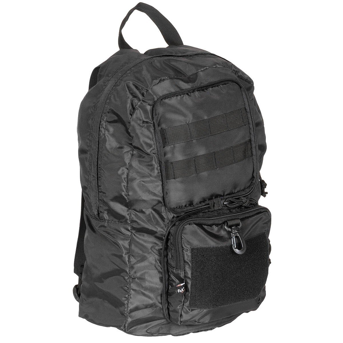 Backpack, foldable, black