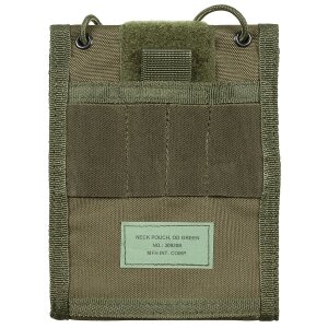 Neck Pouch, OD green