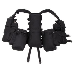 Tactical Vest, various pockets, black