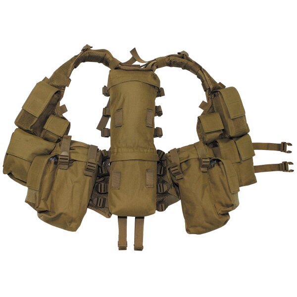 Tactical Vest, various pockets, coyote tan