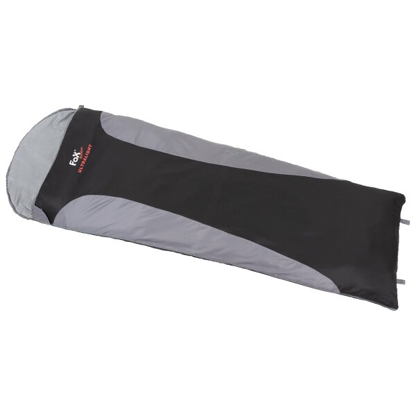 Sleeping Bag, "Ultralight", black-grey