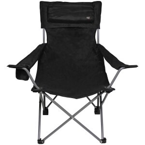 Folding Chair, &quot;Deluxe&quot;, black, back-...