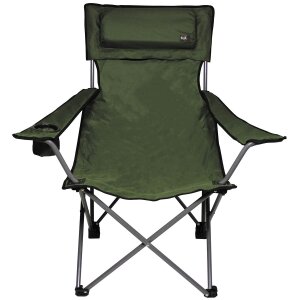 Chaise de camping, &quot;Deluxe&quot;, kaki,...