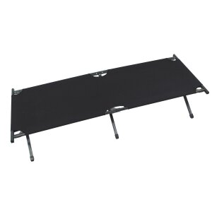 US Cot, Aluminium, black