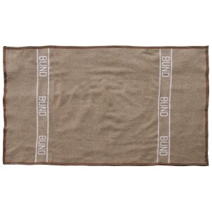 Bundeswehr couverture de laine Outdoor, marron, env. 220...