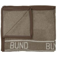 BW Wool Blanket, brown, ca. 220 x 130 cm