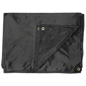 Tarp b&acirc;che multi-usages noir, env. 200 x 300 cm