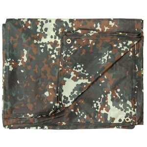 Tarp Bâche multi-usage camouflage, env. 500 x 600 cm