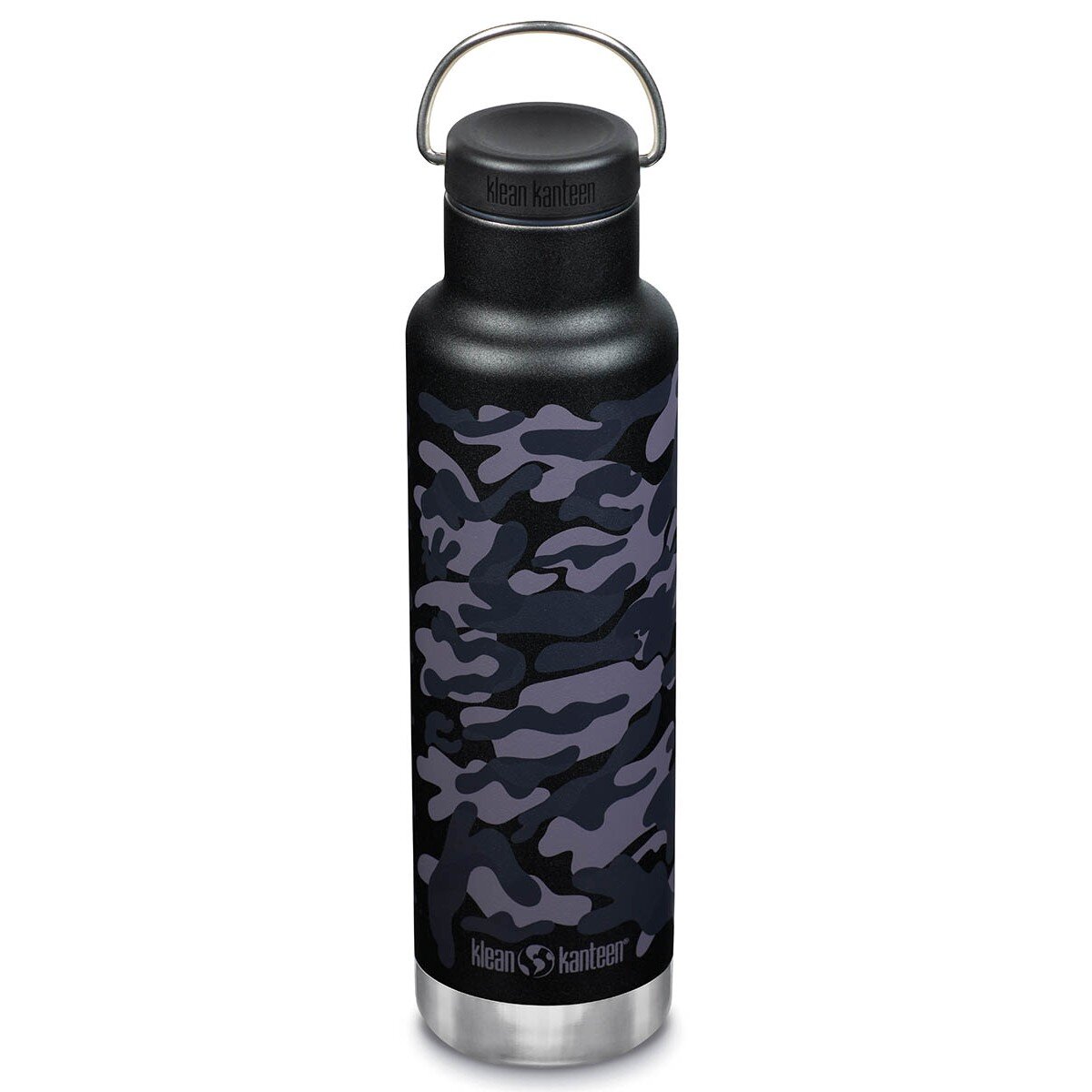 Flasche, Klean Kanteen, tarn, doppelwandig, ca. 592 ml