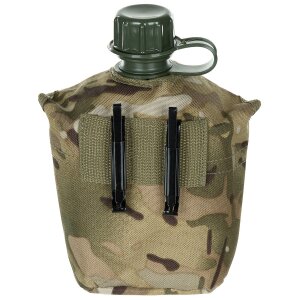 US Plastic Canteen,1 l, cover, operation-camo, BPA free