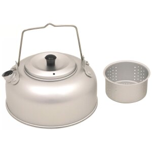 Teakettle, with tea strainer, Aluminium, 950 ml (1 Qt)