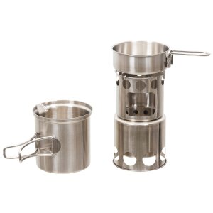 Cook Set, "Travel", Stainless Steel