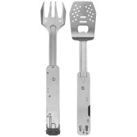 ROXON BBQ Multifunktionsset,  MBT Mini, 4 in 1, silber