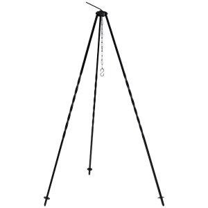 HU Tripod, ca. 1,2 m, Iron, with chain and hook