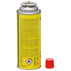 Cartouche de gaz à valve, butane, 220 g, (400 ml)