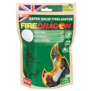 FIREDRAGON combustible, 162 g (6 blocs de 27 g)