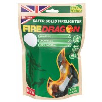 FIREDRAGON Safer Solid Firelighter, 162 g (6 blocks à 27 g)