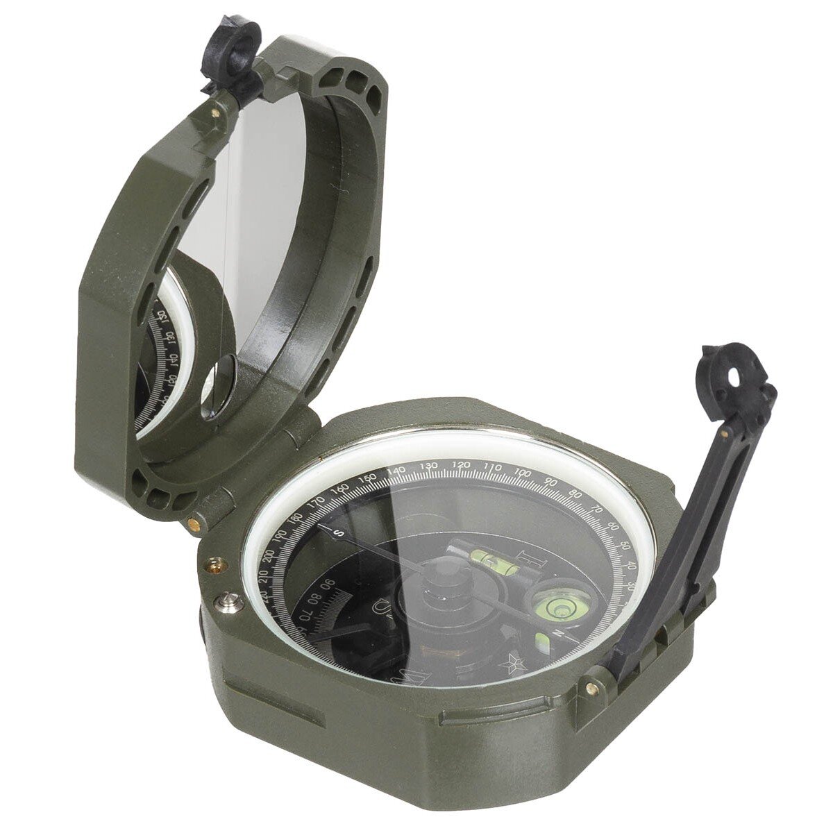 US Compass, M2, OD green, plastic body