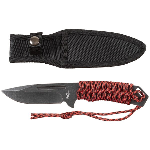 Knife, "Redrope", large, wrapped handle, sheath