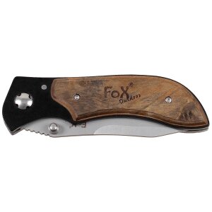 Jack Knife, one-handed, precious wood coverings