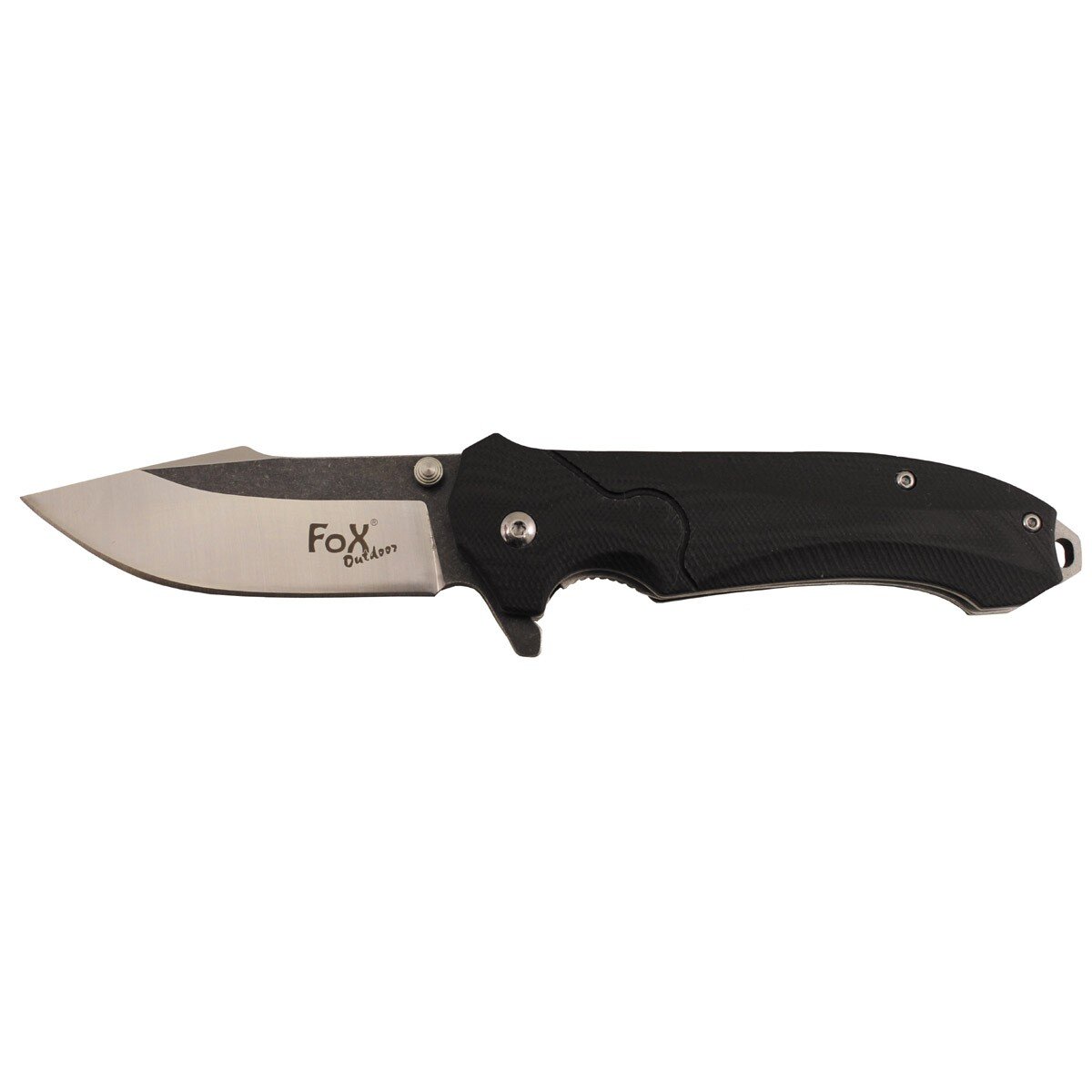 Jack Knife, one-handed, black, G10 handle