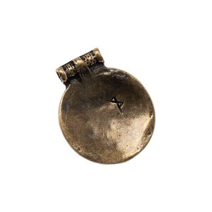 Terslev Wikinger-Amulett messingfarben, Haithabu, klein