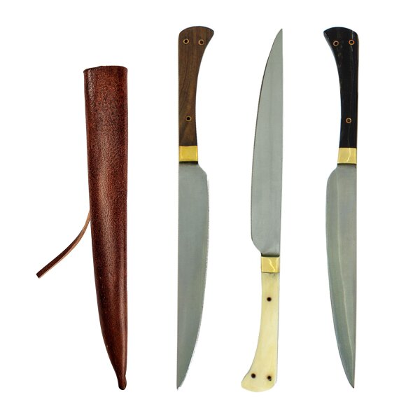 Mittelalter Messer Spätmittelalter Edelstahl 1200 - 1500