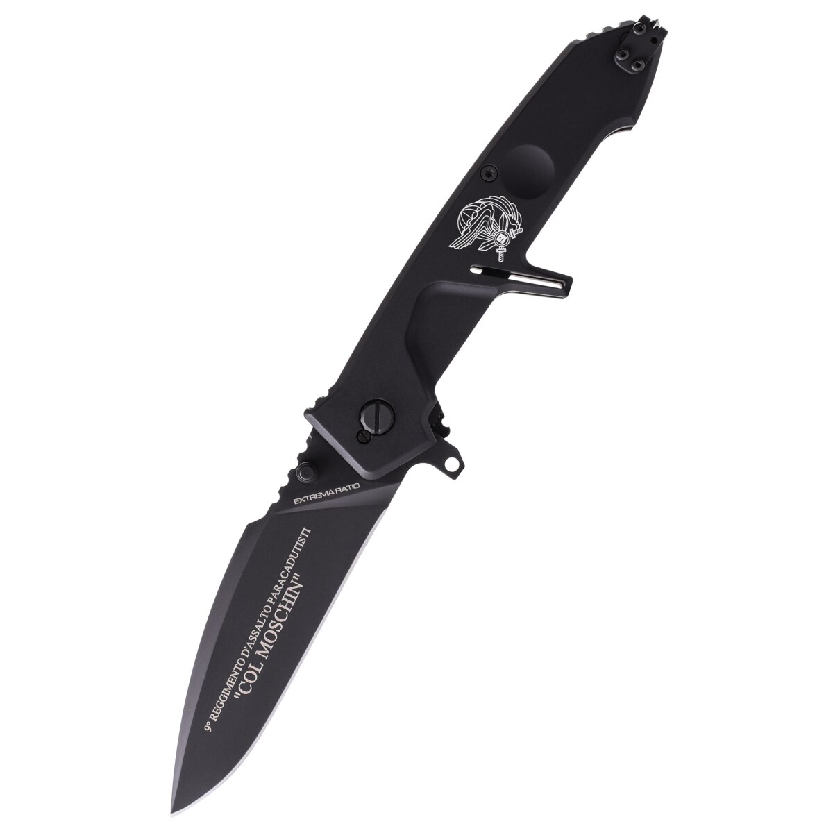 Pocket knife MF2 black Col. Mos., Extrema Ratio