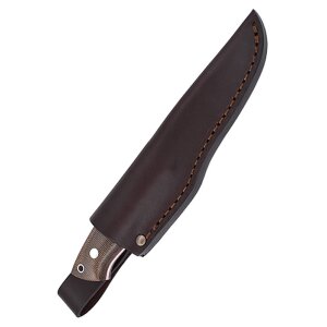 Brisa Trapper 95 - Grünes Micarta, Scandi