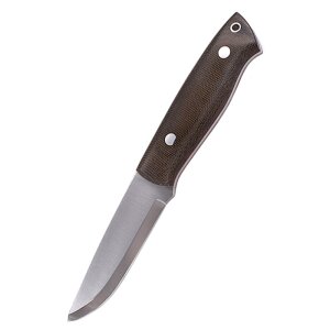 Brisa Trapper 95 - Grünes Micarta, Scandi, Feuerstahl