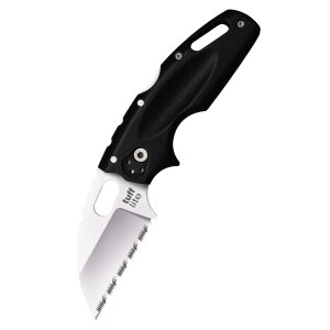 Pocket knife Tuff Lite, Serrated edge, Black