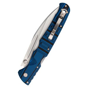 Couteau de poche Frenzy II, S35VN, bleu/noir