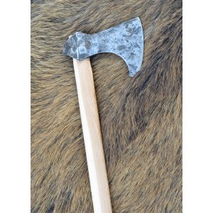 Axe shaft made of hickory wood, approx. 56 cm long