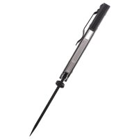 Taschenmesser Demko AD20.5 Clip Point, Schwarz, DLC