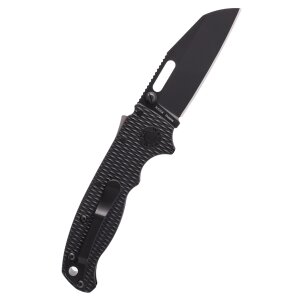 Couteau de poche Demko AD20.5 Shark Foot, noir, DLC