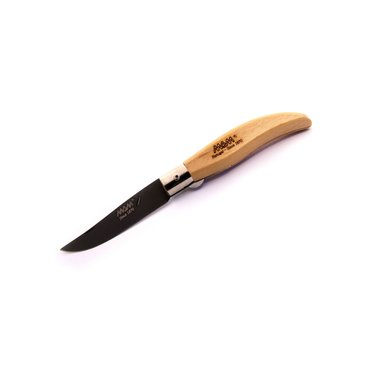 Coltello da tasca Iberica con lama in titanio nero