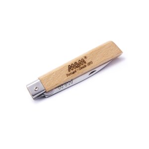 Couteau de poche avec lame drop-point et liner-lock