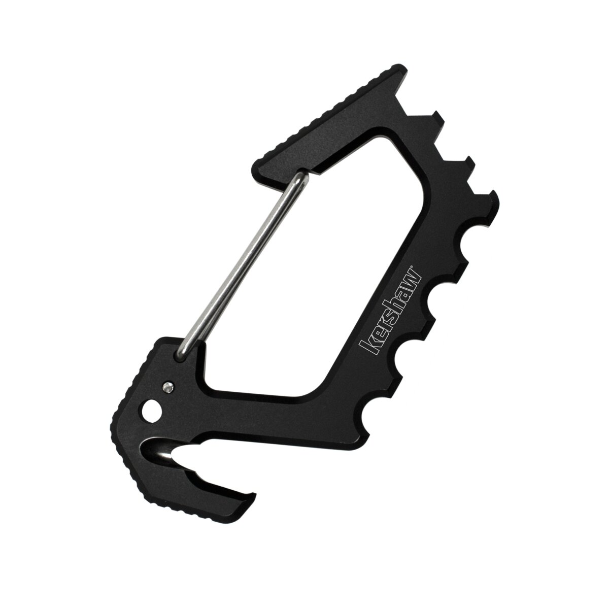 Karabinerhaken Kershaw Jens Carabiner, Schwarz