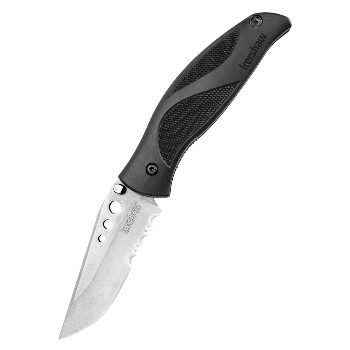 Pocket knife Kershaw Whirlwind, serrated edge