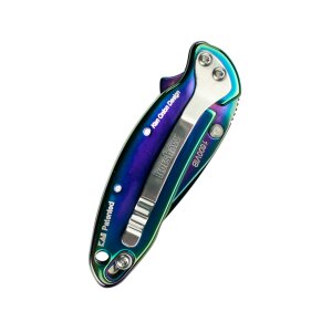 Pocket knife Kershaw Chive, rainbow colors