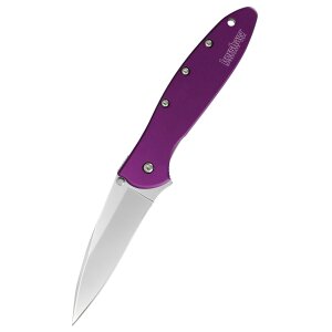 Couteau de poche Kershaw Leek, violet