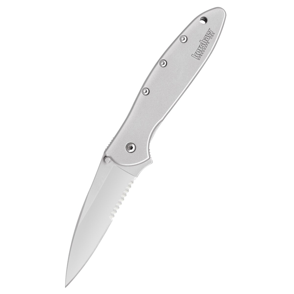 Couteau de poche Kershaw Leek, à lame dentelée