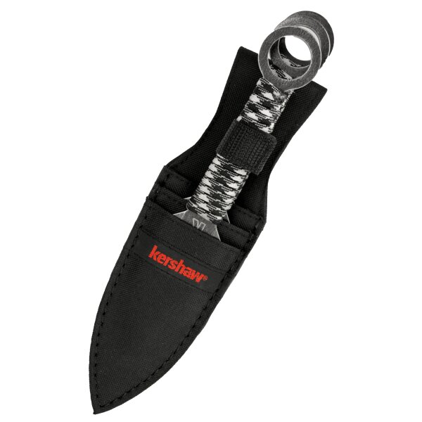 Kershaw ION 3 Piece Throwing Knife Set, Blackwash Blade