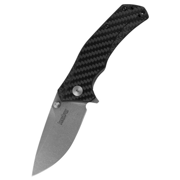 Taschenmesser Kershaw Knockout mit Kohlefaser-Griff