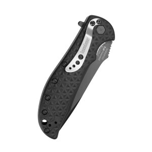 Pocket knife Kershaw Volt II, Black, serrated edge