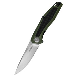 Couteau de poche Kershaw Atmos, vert olive