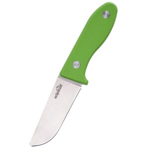 Carving UNU, child carving knife, green
