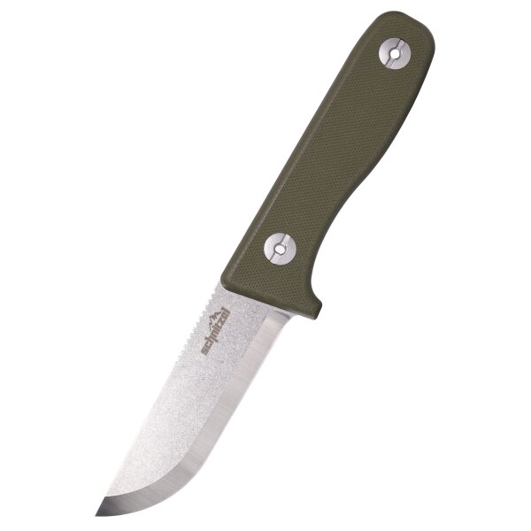 Carving DU, carving knife for children from 10 years, green