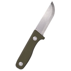 Carving DU, carving knife for children from 10 years, green